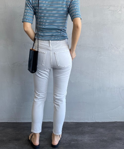 【美品】upper hights ステラⅡ  ホワイトデニム 24 upper hights（アッパーハイツ）｜THE STELLA Ⅱアイテムの詳細