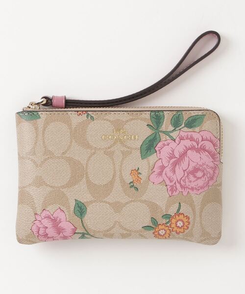 セール ブランド古着 花柄ポーチ ポーチ Coach コーチ のファッション通販 Zozoused