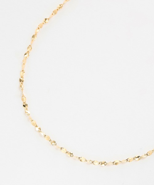 ESTELLE（エステール）の「K10 イエローゴールド ネックレス ESTELLE/エステール WEB限定（ネックレス・レディース・イエローゴールド・45cm）」の2枚目の写真