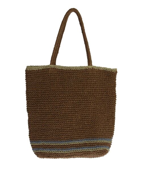 Ungrid（アングリッド）の「ペーパートートBAG（トートバッグ・レディース・ベージュ/ブラウン・FREE）」の4枚目の写真