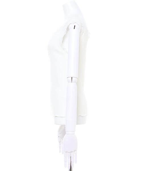 INGNI(イング)の「レースタンク/トップス(タンクトップ・レディース・ブラック/オフホワイト・M)」の4枚目の写真