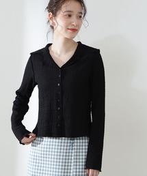 N.(N. Natural Beauty Basic) | 襟付シャーリングメロウカットソー(Tシャツ/カットソー)