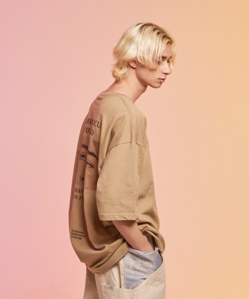 【セール】rehacer : Self Focus on Wide Body / セルフフォーカス オン ワイドボディー（Tシャツ/カットソー）｜rehacer（レアセル）Tシャツ/カットソー
