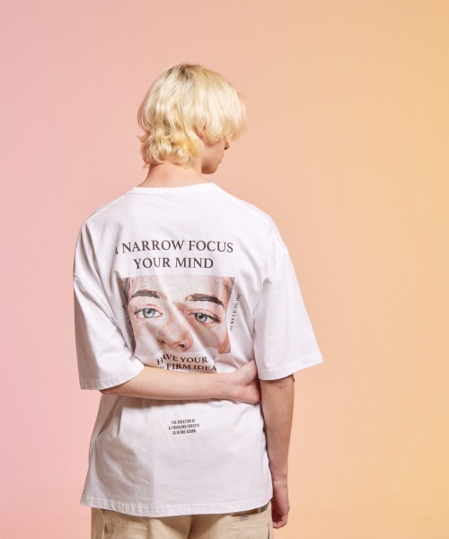 【セール】rehacer : Self Focus on Wide Body / セルフフォーカス オン ワイドボディー（Tシャツ/カットソー）｜rehacer（レアセル）
