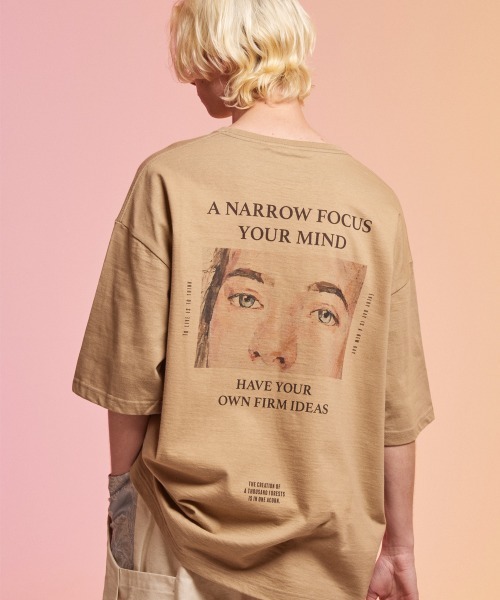 【セール】rehacer : Self Focus on Wide Body / セルフフォーカス オン ワイドボディー（Tシャツ/カットソー）｜rehacer（レアセル）