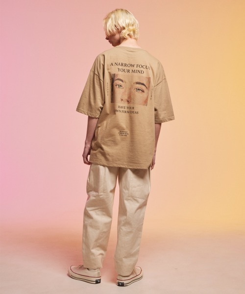 【セール】rehacer : Self Focus on Wide Body / セルフフォーカス オン ワイドボディー（Tシャツ/カットソー）｜rehacer（レアセル）