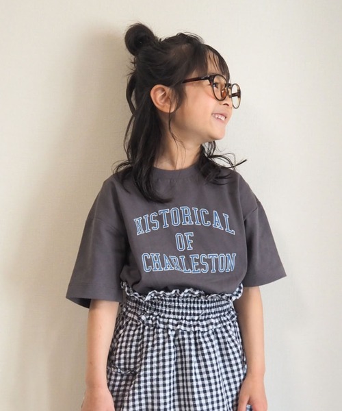 CIAOPANIC TYPY（チャオパニックティピー）の「【KIDS】OSORO USAアソートTee（Tシャツ/カットソー・キッズ・ホワイト/チャコールグレー・SMALL/MEDIUM/LARGE/X-LARGE/XX-LARGE）」の2枚目の写真