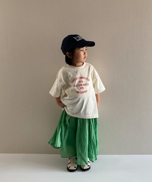 CIAOPANIC TYPY（チャオパニックティピー）の「【KIDS】OSORO USAアソートTee（Tシャツ/カットソー・キッズ・ホワイト/チャコールグレー・SMALL/MEDIUM/LARGE/X-LARGE/XX-LARGE）」の5枚目の写真
