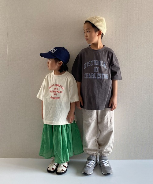 CIAOPANIC TYPY（チャオパニックティピー）の「【KIDS】OSORO USAアソートTee（Tシャツ/カットソー・キッズ・ホワイト/チャコールグレー・SMALL/MEDIUM/LARGE/X-LARGE/XX-LARGE）」の8枚目の写真
