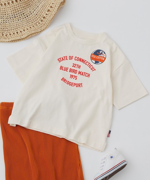 CIAOPANIC TYPY（チャオパニックティピー）の「【KIDS】OSORO USAアソートTee（Tシャツ/カットソー・キッズ・ホワイト/チャコールグレー・SMALL/MEDIUM/LARGE/X-LARGE/XX-LARGE）」の14枚目の写真