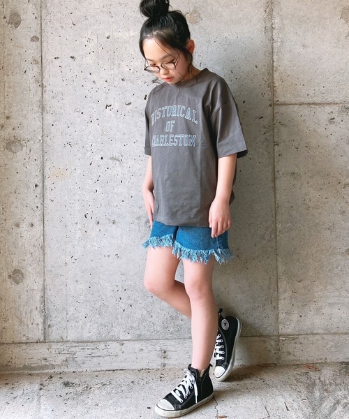 CIAOPANIC TYPY（チャオパニックティピー）の「【KIDS】OSORO USAアソートTee（Tシャツ/カットソー・キッズ・ホワイト/チャコールグレー・SMALL/MEDIUM/LARGE/X-LARGE/XX-LARGE）」の13枚目の写真