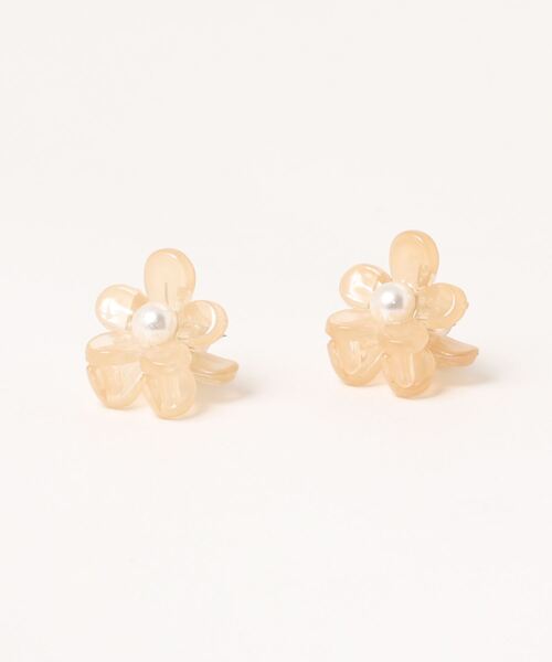 TONE SELECT GOODS(トーンセレクトグッズ)の「【Liaa】ミニフラワーヘアクリップセット(バレッタ/ヘアクリップ・レディース・ブラウン/ベージュ/ブラック/ホワイト・FREE)」の6枚目の写真