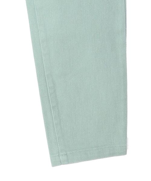 earth music&ecology（アースミュージックアンドエコロジー）の「カラーデニムテーパードパンツ（デニムパンツ・レディース・ライトグリーン・S/M/L）」の10枚目の写真