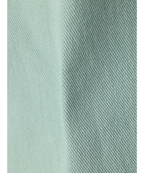 earth music&ecology（アースミュージックアンドエコロジー）の「カラーデニムテーパードパンツ（デニムパンツ・レディース・ライトグリーン・S/M/L）」の11枚目の写真