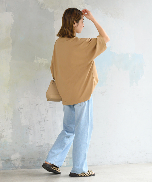 セール】度詰め天竺HELLO Tシャツ2（Tシャツ/カットソー）｜FRAMeWORK