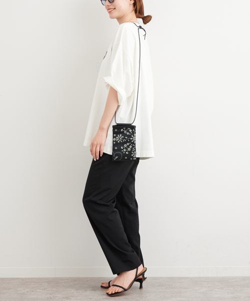 セール】度詰め天竺HELLO Tシャツ2（Tシャツ/カットソー）｜FRAMeWORK