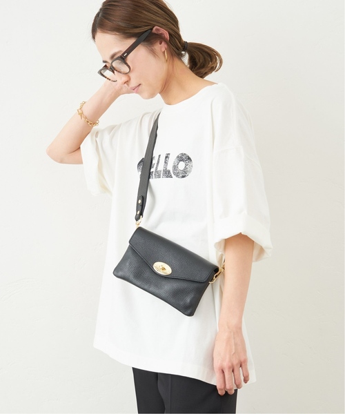 FRAMeWORK(フレームワーク)の「度詰め天竺HELLO Tシャツ2(Tシャツ/カットソー・レディース・ベージュ/ホワイト系その他・FREE)」の15枚目の写真