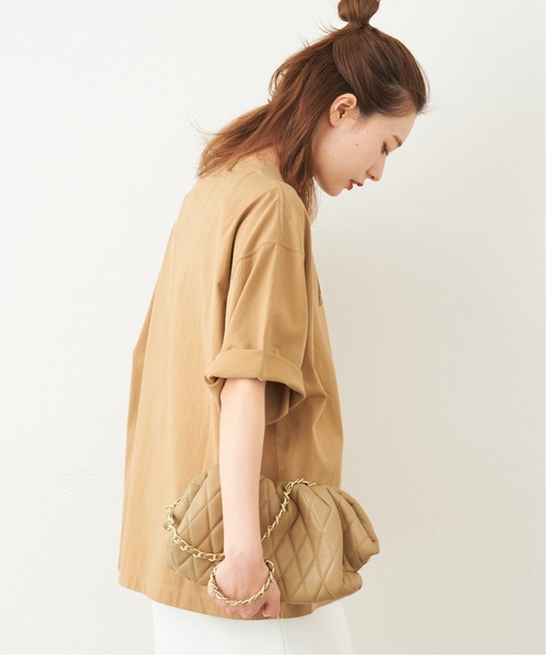 FRAMeWORK(フレームワーク)の「度詰め天竺HELLO Tシャツ2(Tシャツ/カットソー・レディース・ベージュ/ホワイト系その他・FREE)」の19枚目の写真