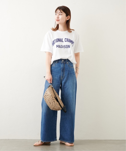 JOURNAL STANDARD（ジャーナルスタンダード）の「《追加2》MADISONロゴTシャツ（Tシャツ/カットソー・レディース・ホワイト/ブラック系その他・FREE）」の10枚目の写真