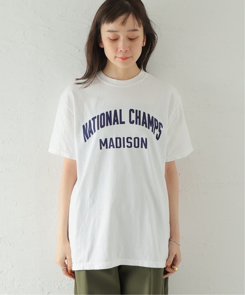 JOURNAL STANDARD（ジャーナルスタンダード）の「《追加2》MADISONロゴTシャツ（Tシャツ/カットソー・レディース・ホワイト/ブラック系その他・FREE）」の12枚目の写真