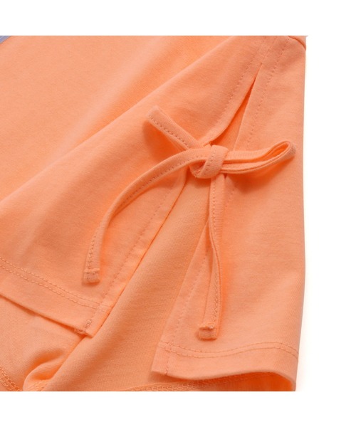 JENNI love(ジェニィラブ)の「袖スリットリボンTシャツ(Tシャツ/カットソー・キッズ・オフホワイト/ブラック/オレンジ・130cm/140cm/150cm/160cm)」の18枚目の写真