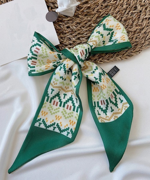 TONE SELECT GOODS（トーンセレクトグッズ）の「【float】アソート デザイン スカーフリボン（バンダナ/スカーフ・レディース・ベージュ系1/ベージュ系2/ベージュ系3/ベージュ系4/ベージュ系5/ベージュ系6/ベージュ系7/ベージュ系8/レッド系1/レッド系2/レッド系3/レッド系4/レッド系5/レッド系6/レッド系7/グリーン系2/グリーン系5/グリーン系1/グリーン系6/グリーン系4/グリーン系3/ブルー系2/ブルー系4/ブルー系6/ブルー系7/ブルー系3/ブルー系5/ブルー系1・FREE）」の10枚目の写真