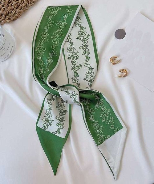 TONE SELECT GOODS（トーンセレクトグッズ）の「【float】アソート デザイン スカーフリボン（バンダナ/スカーフ・レディース・ベージュ系1/ベージュ系2/ベージュ系3/ベージュ系4/ベージュ系5/ベージュ系6/ベージュ系7/ベージュ系8/レッド系1/レッド系2/レッド系3/レッド系4/レッド系5/レッド系6/レッド系7/グリーン系2/グリーン系5/グリーン系1/グリーン系6/グリーン系4/グリーン系3/ブルー系2/ブルー系4/ブルー系6/ブルー系7/ブルー系3/ブルー系5/ブルー系1・FREE）」の11枚目の写真