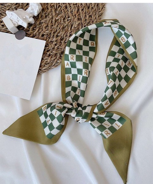 TONE SELECT GOODS（トーンセレクトグッズ）の「【float】アソート デザイン スカーフリボン（バンダナ/スカーフ・レディース・ベージュ系1/ベージュ系2/ベージュ系3/ベージュ系4/ベージュ系5/ベージュ系6/ベージュ系7/ベージュ系8/レッド系1/レッド系2/レッド系3/レッド系4/レッド系5/レッド系6/レッド系7/グリーン系2/グリーン系5/グリーン系1/グリーン系6/グリーン系4/グリーン系3/ブルー系2/ブルー系4/ブルー系6/ブルー系7/ブルー系3/ブルー系5/ブルー系1・FREE）」の13枚目の写真