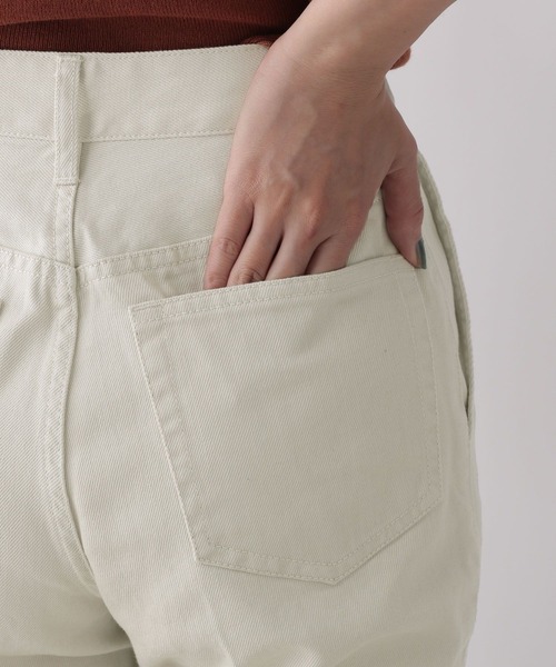 LOWRYS FARM（ローリーズファーム）の「フロントスリットデニム　296160（デニムパンツ・レディース・ホワイト/グレー・SMALL/MEDIUM/LARGE）」の5枚目の写真