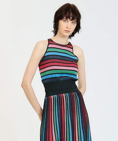 セール Estnation マルチボーダーニットキャミソール キャミソール トップス Estnation エストネーション のキャミソール Estnation マルチボーダーニットキャミソール 21 109 12 をセール価格で購入できます Estnation Estnation