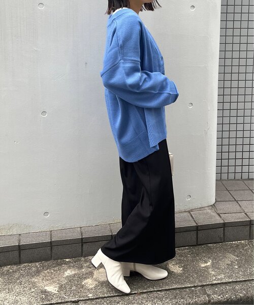 frames RAY CASSIN（フレームスレイカズン）の「S-L展開 太ヒールブーツ（ブーツ・レディース・ブラック/ブラウン/キナリ・SMALL/MEDIUM/LARGE）」の14枚目の写真