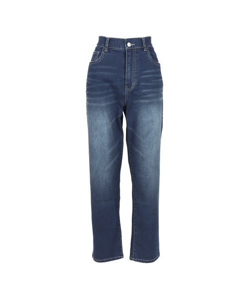 KOBE LETTUCE（コウベレタス）の「24時間快適！こっそりウエストゴムデニムパンツ（デニムパンツ・レディース・ライトブルー/ブラック/ブルー・L/M/S）」の22枚目の写真