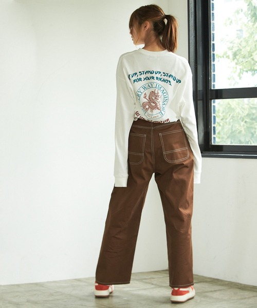 PBLIM(ページボーイリム)の「PAGEBOYLIM/ドラゴングラフィックロンT(Tシャツ/カットソー・レディース・ブラック/オフホワイト・LARGE/MEDIUM)」の14枚目の写真