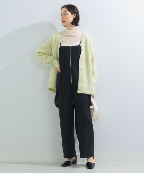 Ray BEAMS（レイビームス）の「チュール ハイネック ロングスリーブ カットソー（Tシャツ/カットソー・レディース・ブラック/ホワイト系その他6/レッド系その他・ONE SIZE）」の15枚目の写真