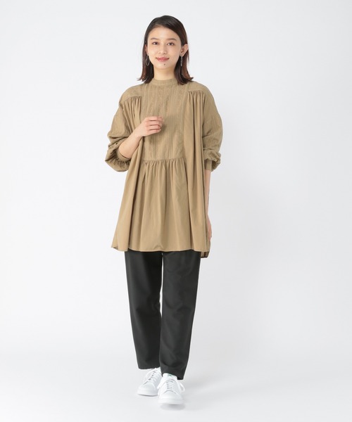 studio CLIP（スタディオクリップ）の「長袖ブラウス（シャツ/ブラウス・レディース・オフホワイト・FREE）」の5枚目の写真