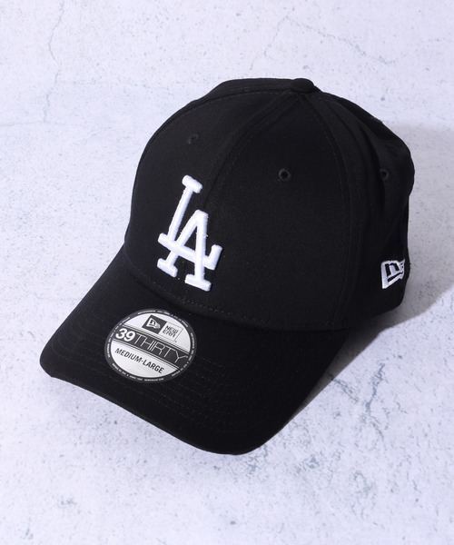 NEW ERA（ニューエラ）の「【NEW ERA/ニューエラ】39THIRTY LEAGUE BASIC CAP/ベースボール ロゴ ローキャップ（キャップ・メンズ・ネイビー/ブラック/ダークネイビー/ブラック系その他/ブルー・ML）」の3枚目の写真