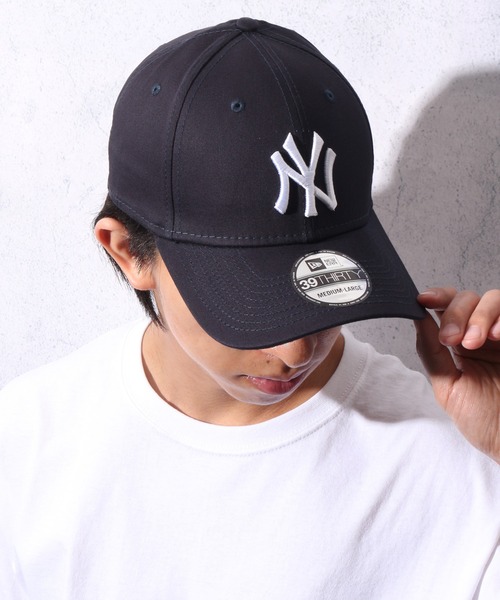 NEW ERA（ニューエラ）の「【NEW ERA/ニューエラ】39THIRTY LEAGUE BASIC CAP/ベースボール ロゴ ローキャップ（キャップ・メンズ・ネイビー/ブラック/ダークネイビー/ブラック系その他/ブルー・ML）」の19枚目の写真