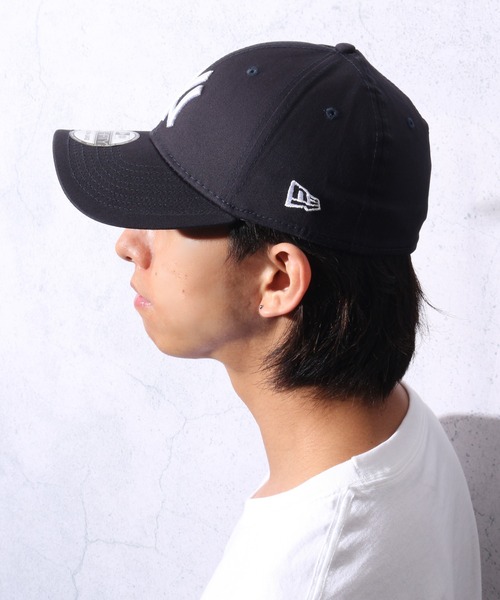 NEW ERA（ニューエラ）の「【NEW ERA/ニューエラ】39THIRTY LEAGUE BASIC CAP/ベースボール ロゴ ローキャップ（キャップ・メンズ・ネイビー/ブラック/ダークネイビー/ブラック系その他/ブルー・ML）」の11枚目の写真