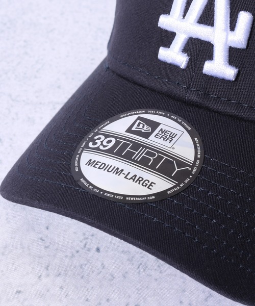 NEW ERA（ニューエラ）の「【NEW ERA/ニューエラ】39THIRTY LEAGUE BASIC CAP/ベースボール ロゴ ローキャップ（キャップ・メンズ・ネイビー/ブラック/ダークネイビー/ブラック系その他/ブルー・ML）」の16枚目の写真