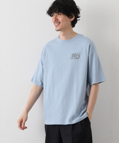 417 EDIFICE(フォーワンセブンエディフィス)の「【Hot-Dog PRESS / ホットドッグプレス】別注 プリントTシャツ ALWAYS SPORTS(Tシャツ/カットソー・メンズ・ホワイト/ブルー・MEDIUM/LARGE/X-LARGE)」の2枚目の写真