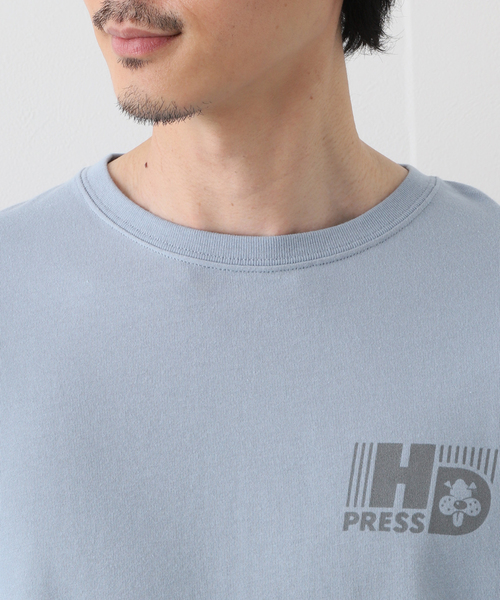 417 EDIFICE(フォーワンセブンエディフィス)の「【Hot-Dog PRESS / ホットドッグプレス】別注 プリントTシャツ ALWAYS SPORTS(Tシャツ/カットソー・メンズ・ホワイト/ブルー・MEDIUM/LARGE/X-LARGE)」の5枚目の写真