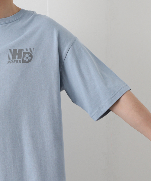 417 EDIFICE(フォーワンセブンエディフィス)の「【Hot-Dog PRESS / ホットドッグプレス】別注 プリントTシャツ ALWAYS SPORTS(Tシャツ/カットソー・メンズ・ホワイト/ブルー・MEDIUM/LARGE/X-LARGE)」の7枚目の写真
