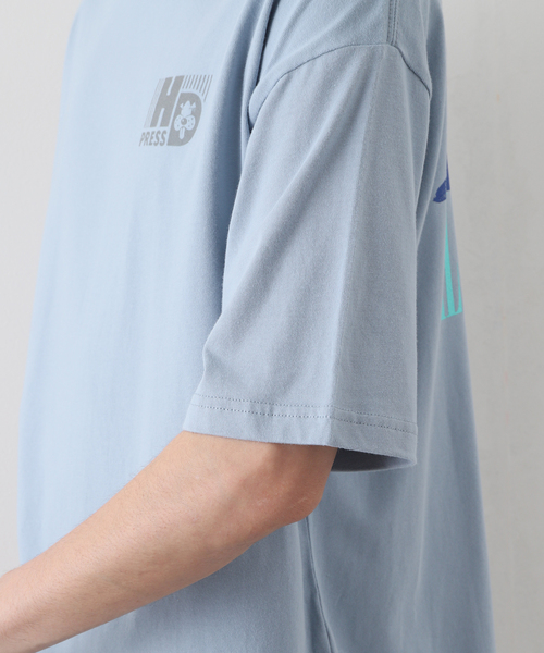 417 EDIFICE(フォーワンセブンエディフィス)の「【Hot-Dog PRESS / ホットドッグプレス】別注 プリントTシャツ ALWAYS SPORTS(Tシャツ/カットソー・メンズ・ホワイト/ブルー・MEDIUM/LARGE/X-LARGE)」の8枚目の写真