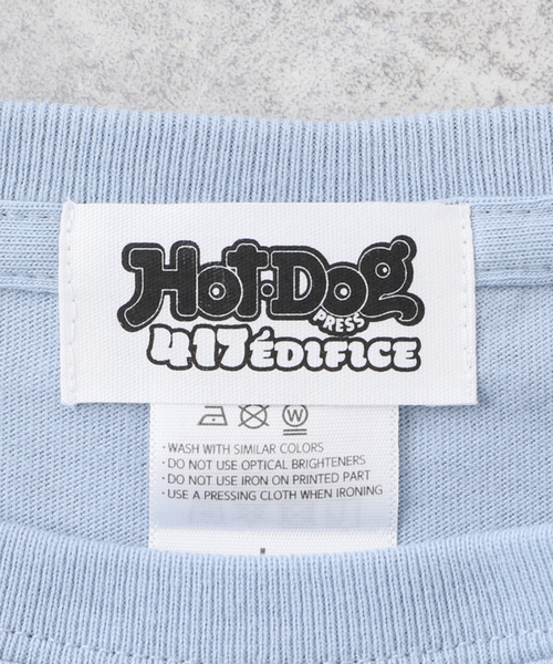 417 EDIFICE(フォーワンセブンエディフィス)の「【Hot-Dog PRESS / ホットドッグプレス】別注 プリントTシャツ ALWAYS SPORTS(Tシャツ/カットソー・メンズ・ホワイト/ブルー・MEDIUM/LARGE/X-LARGE)」の14枚目の写真