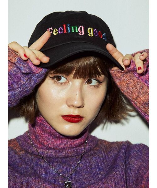 jouetie（ジュエティ）の「カラーロゴキャップ（キャップ・レディース・ピンク/ブラック・FREE）」の4枚目の写真