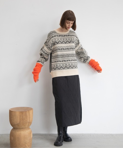 ノルディックバーズアイニット（ニット/セーター）｜VACANCY