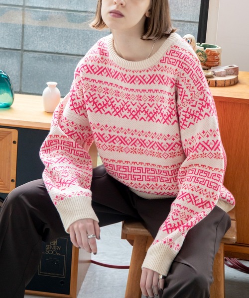 ノルディックバーズアイニット（ニット/セーター）｜VACANCY