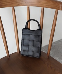 Riberry | 編み込みレザーミニショルダーバッグ(ショルダーバッグ)