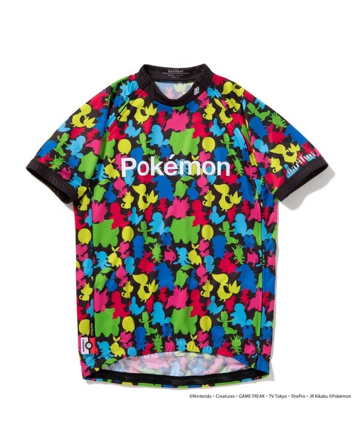 narifuri （ジャージ）サイクルジャージスプリット　総柄 サイクルジャージスプリット (総柄) narifuri （ジャージ）サイクル