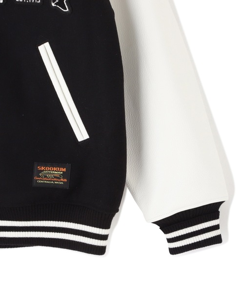 Schott Star Stitch Stadium Jacket M ショット Schott ショット フルレザー スタジアムジャケット スタジャン